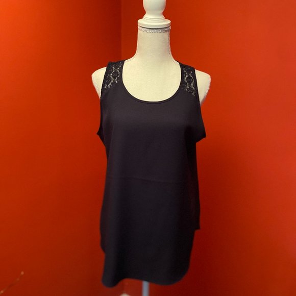 Van Heusen Tops - Sleeveless Navy Tunic